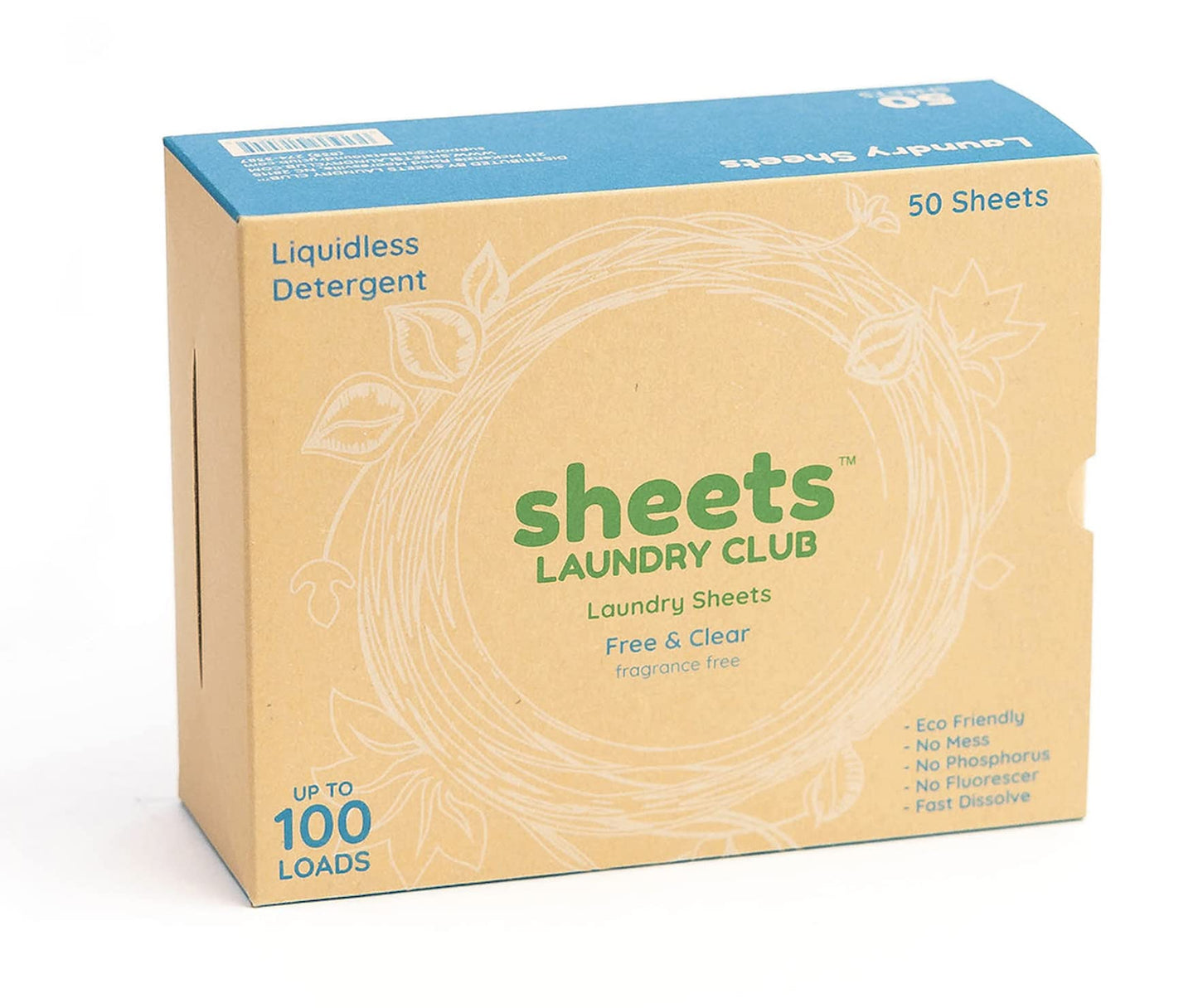Laundry Detergent Sheets - 2,700 Sheets Per Pack