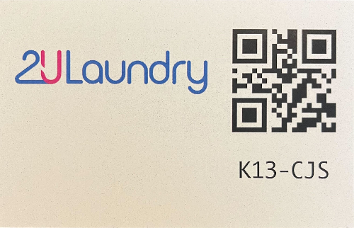 2ULaundry QR Cards - 1000 Pack